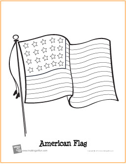 Flags Printable Coloring Pages