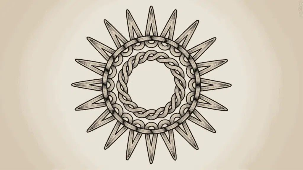 Celtic Knot Sun