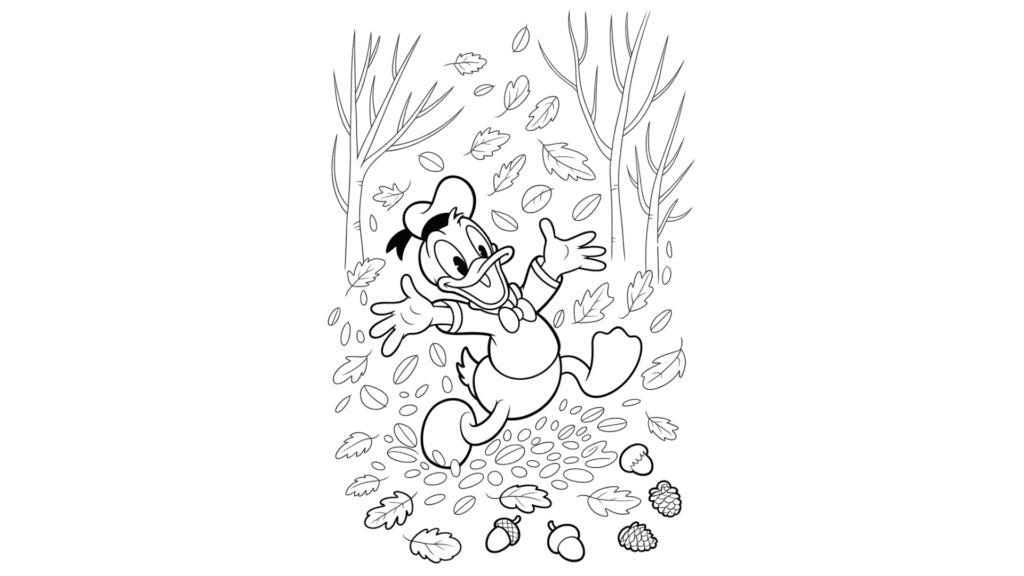 Donald’s Autumn Leaves