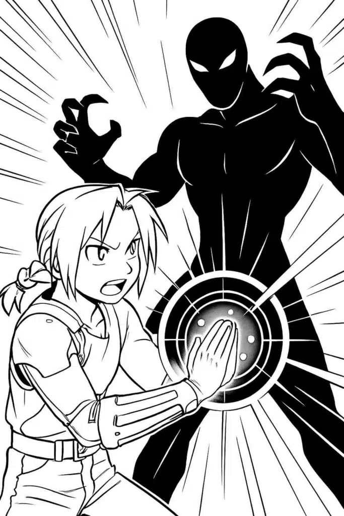 Edward Elric vs Father