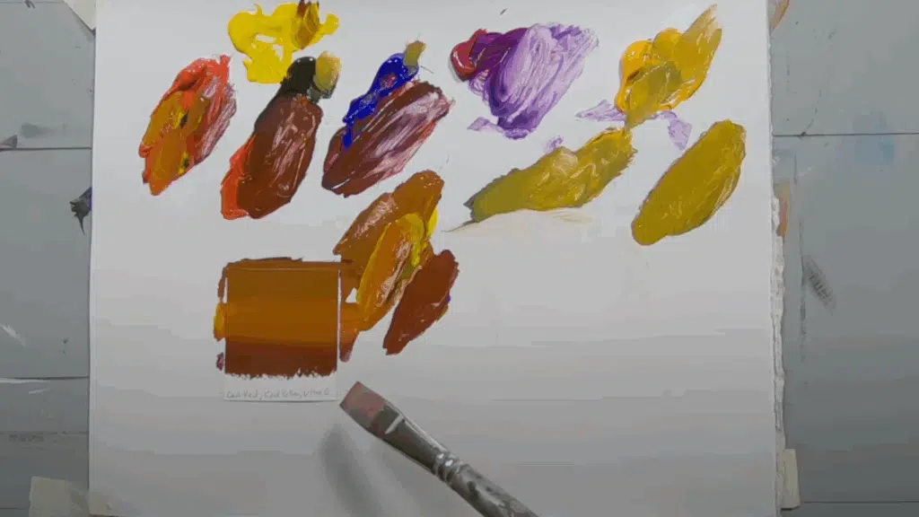 Experiment with Orange and Blue