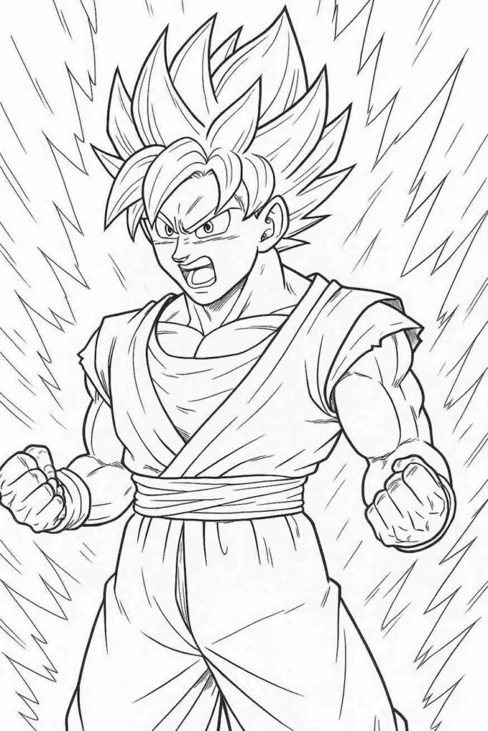 Goku Legendary Saiyan Warrior