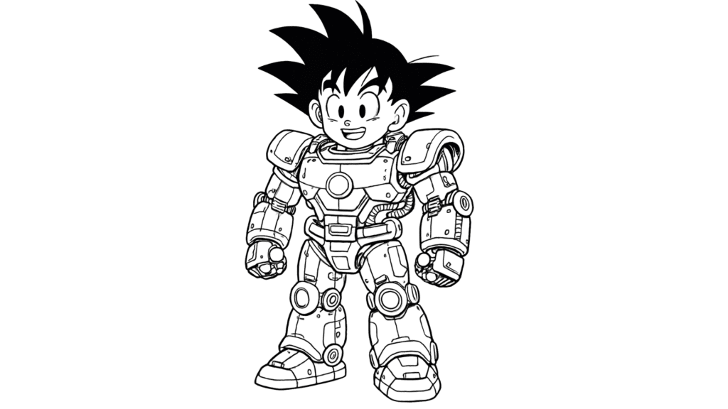 Goku in a Robot Suit