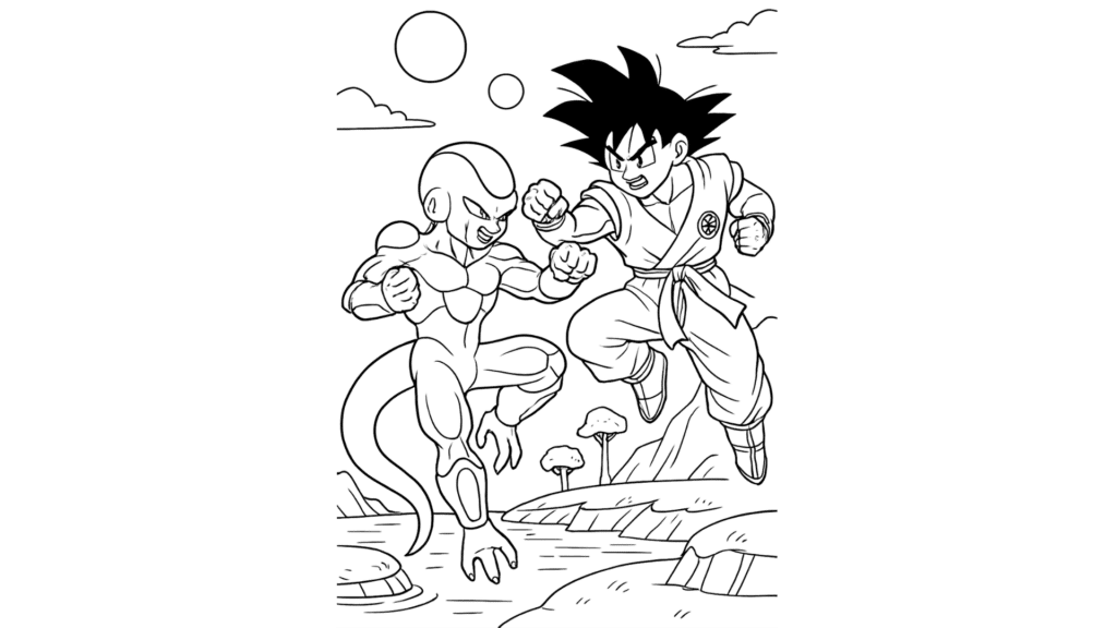 Goku vs. Frieza (Namek Showdown)
