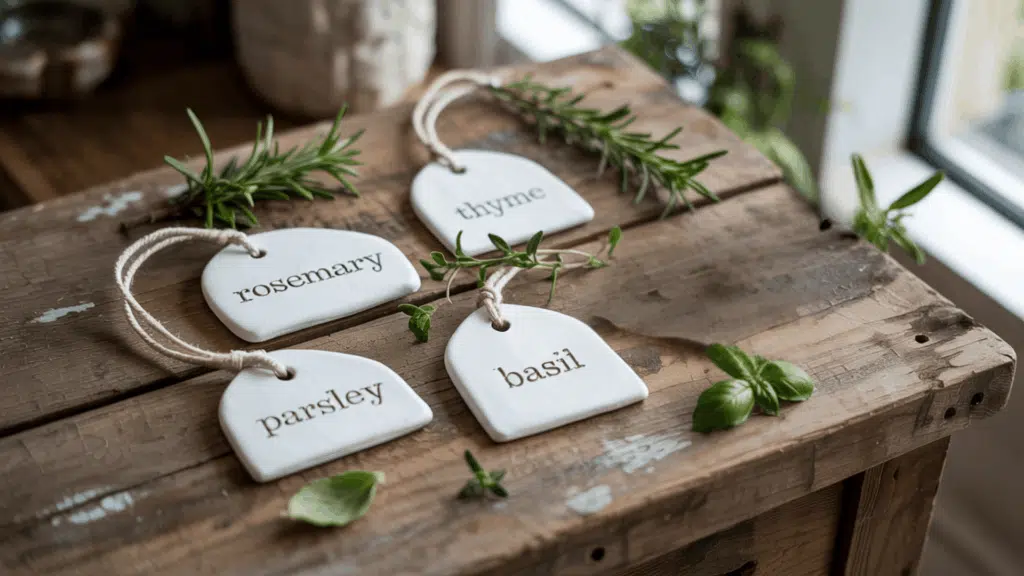Herb garden tags