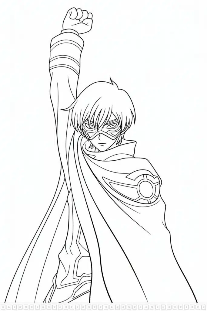 Lelouch Lamperouge Zero Pose