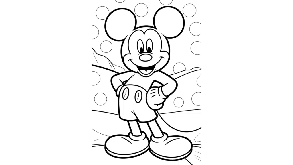 Mickey with Hands on Hips
