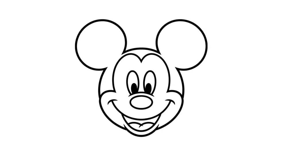 Mickey’s Big Smile Close-Up