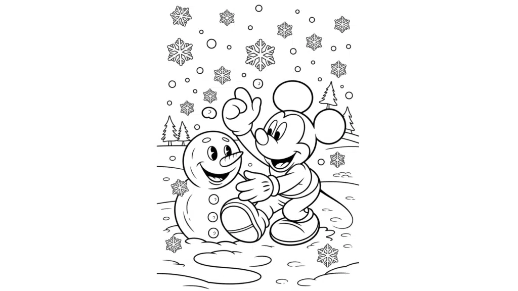 Mickey’s Snowy Winter Fun