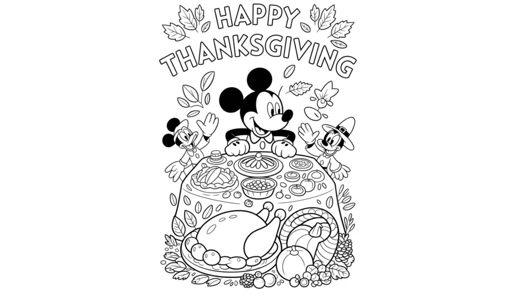 Mickey’s Thanksgiving Feast