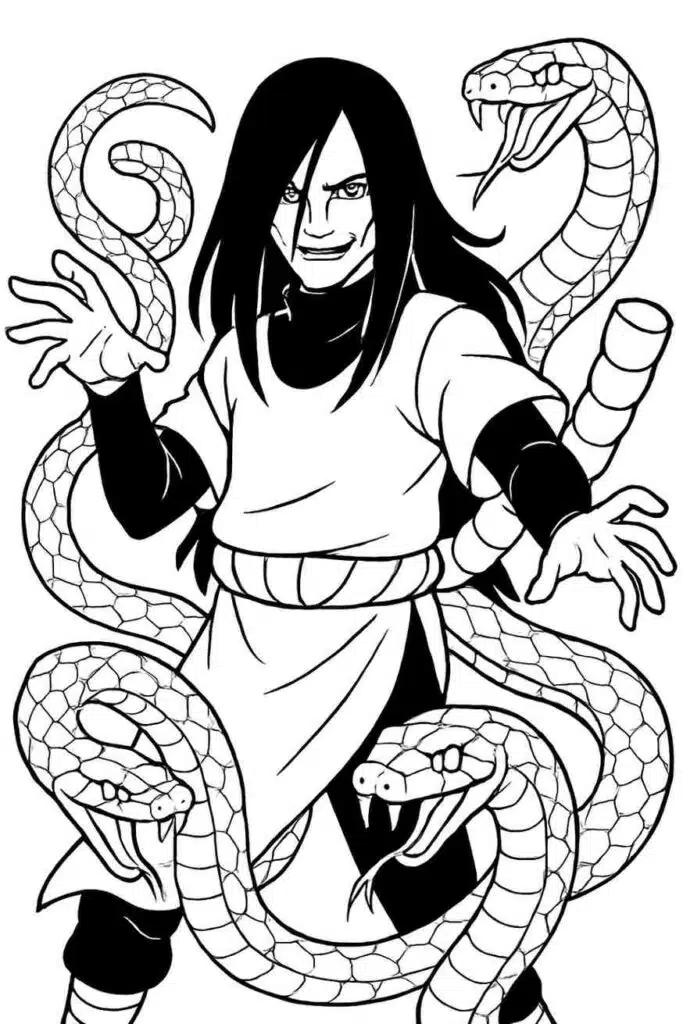 Orochimaru Snake Summoning