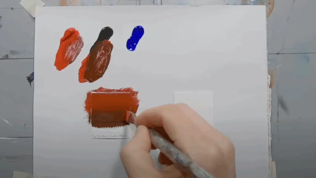 Start with Red and Black