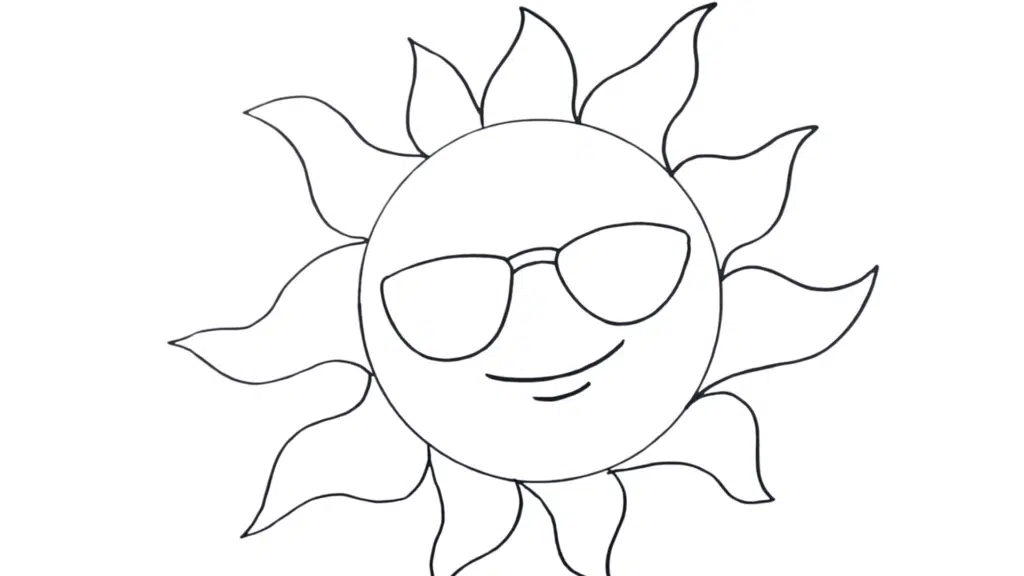 Draw the Sunshine Smile