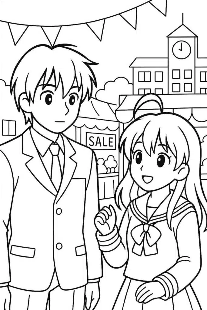 Tomoya and Nagisa School Festival