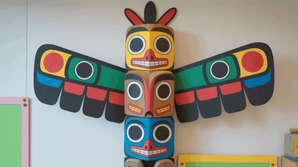 Totem Pole Art native american crafts