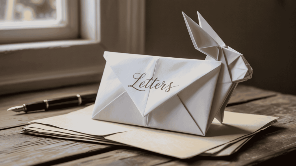 Bunny Envelope for Letters