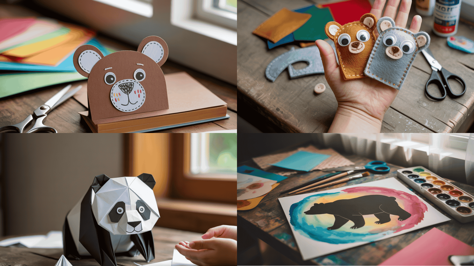 57 Fun and Easy Bear Crafts for Every Age Group - Making Art Fun