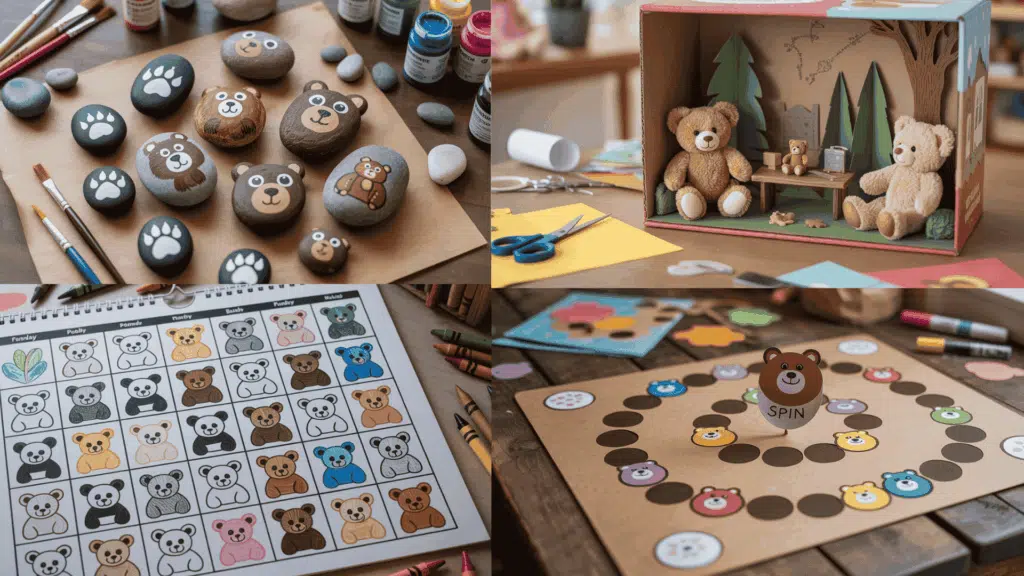 Mix Bear-Themed Craft Ideas for Family and All Ages