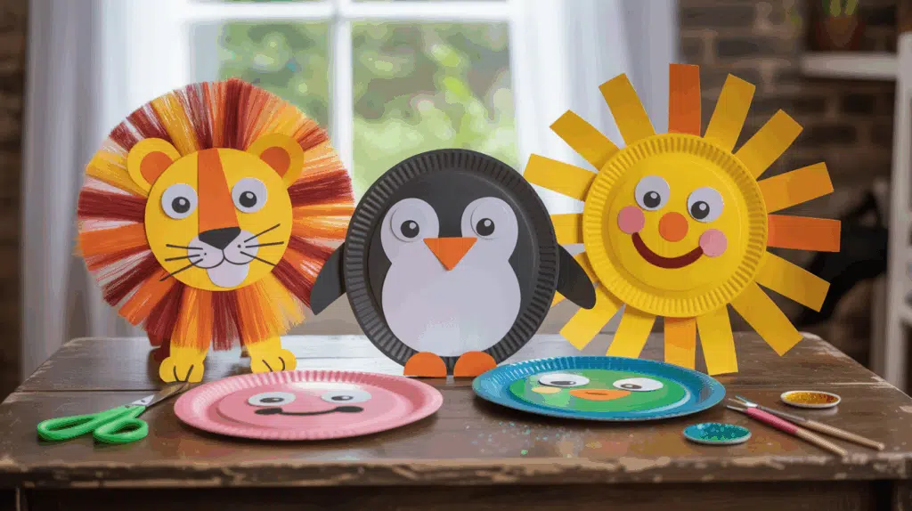 paper plate crafts ideas to spark kids imagination
