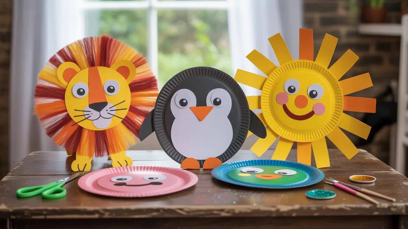 paper plate crafts ideas to spark kids imagination