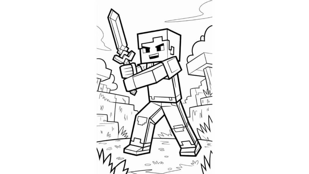 Alex with a Sword