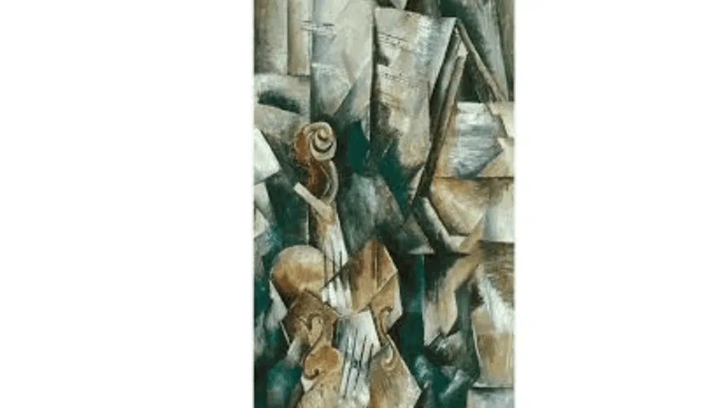 analytic cubism paintings violin and palette