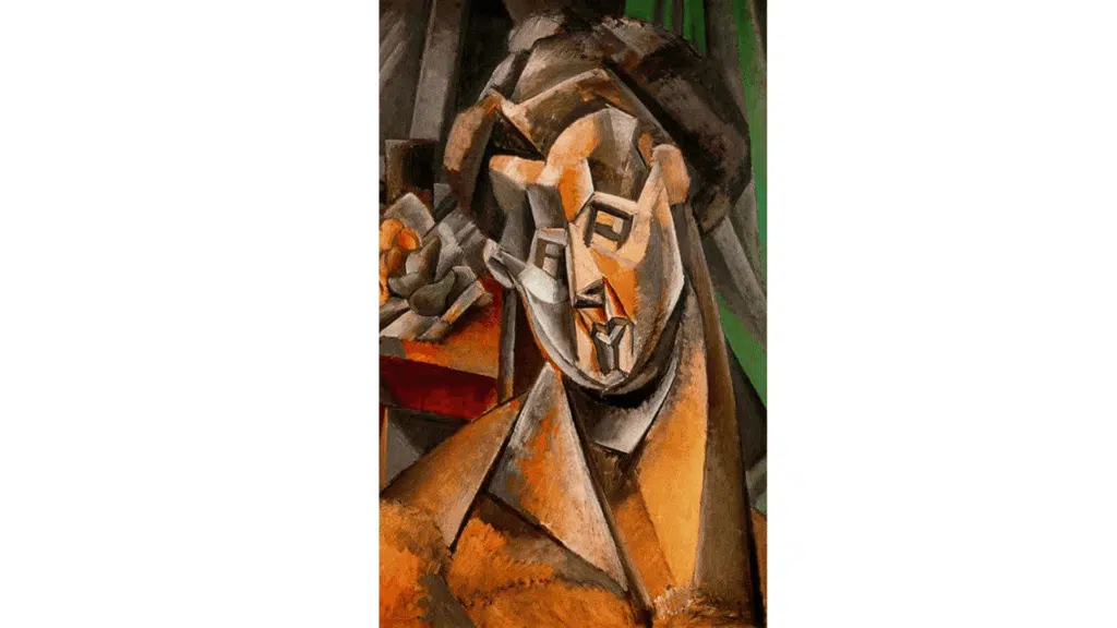 analytic cubism paintings woman with pears