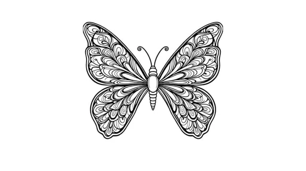 Butterfly Mandala Design