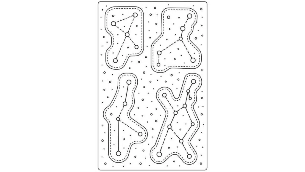 Constellation Stitching Cards