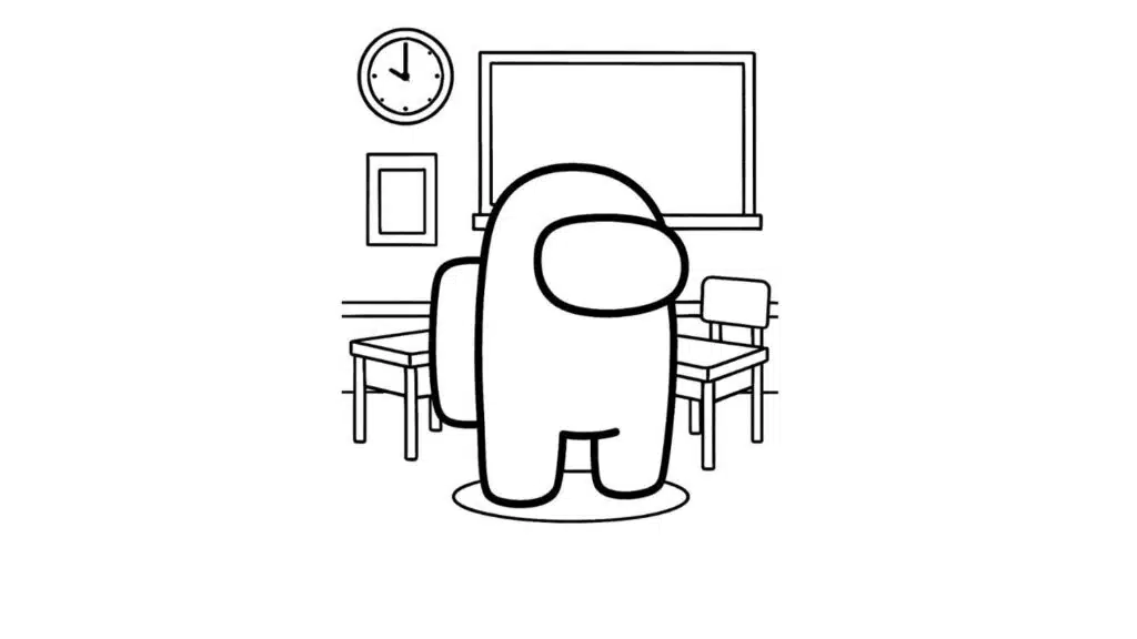 Crewmate Standing Alone