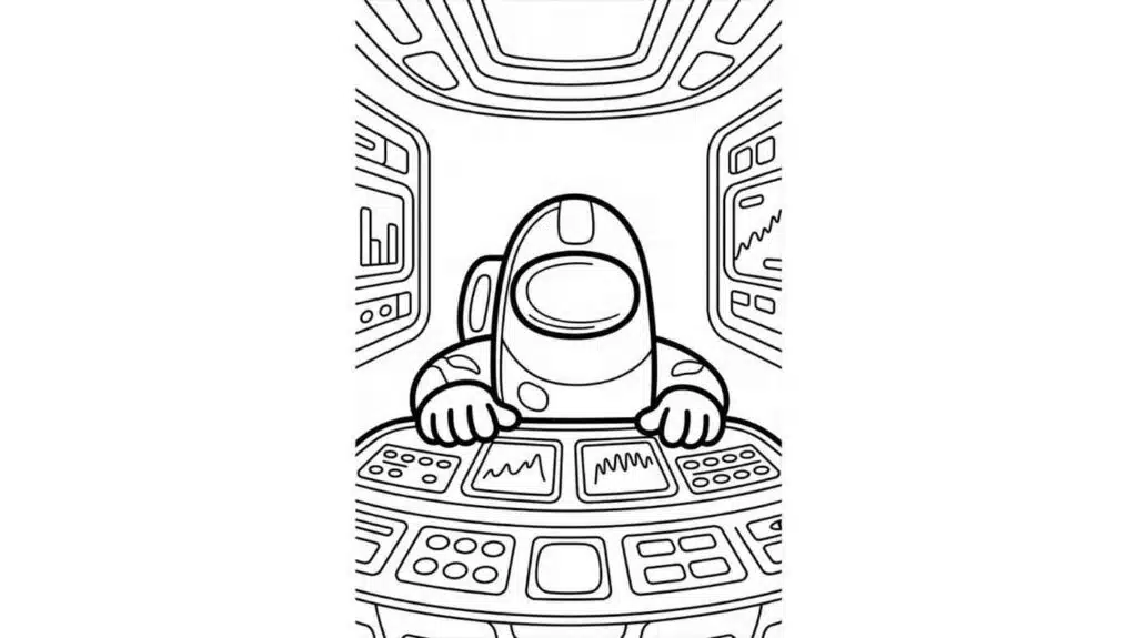 Crewmate Steering the Ship in Piloting