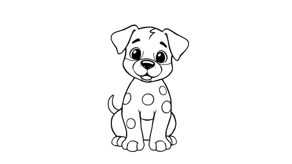 Dog Dot Art