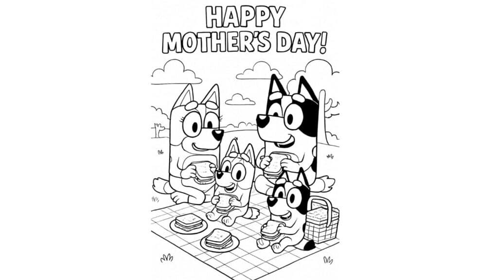 Family Picnic On Mother’s Day