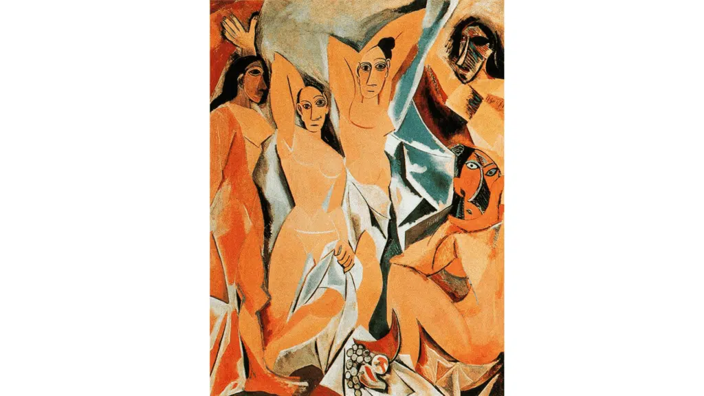 famous early cubism paintings les demoiselles davignon