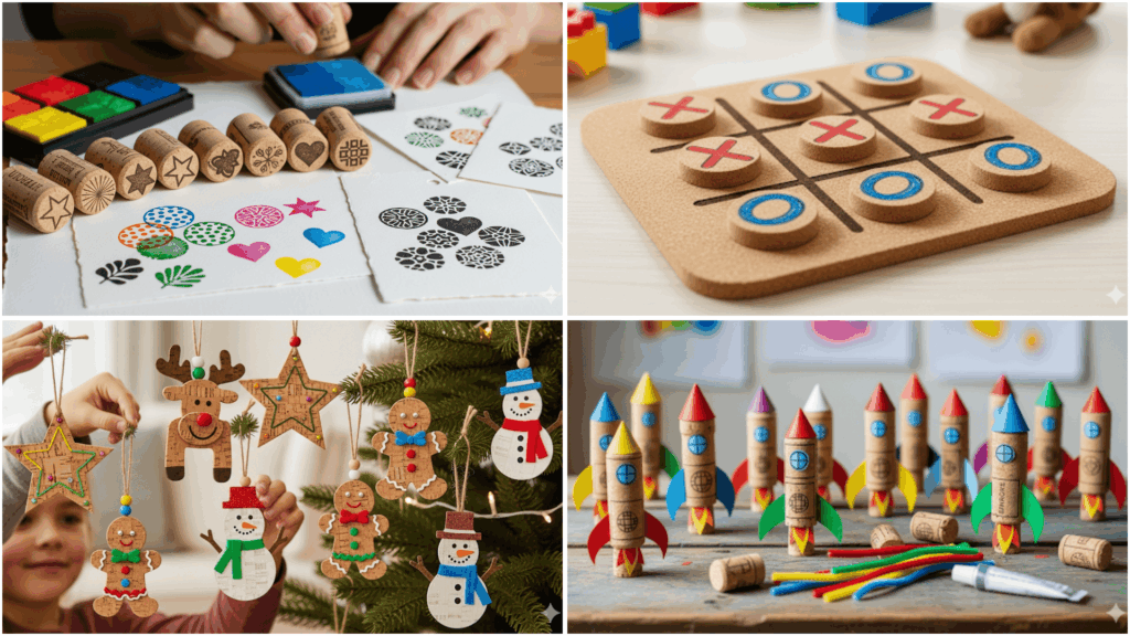 35 Creative Wine Cork Crafts for All Ages - Making Art Fun