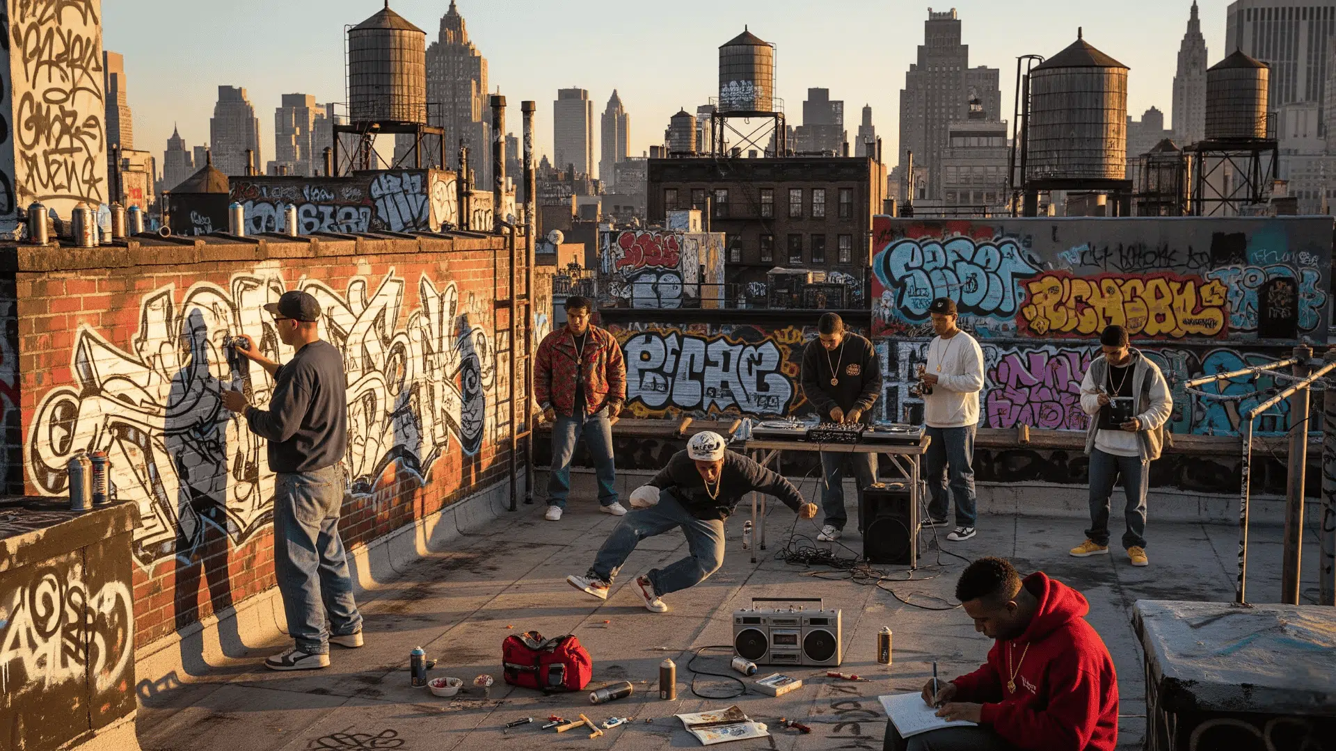 Graffiti Meets Hip-Hop