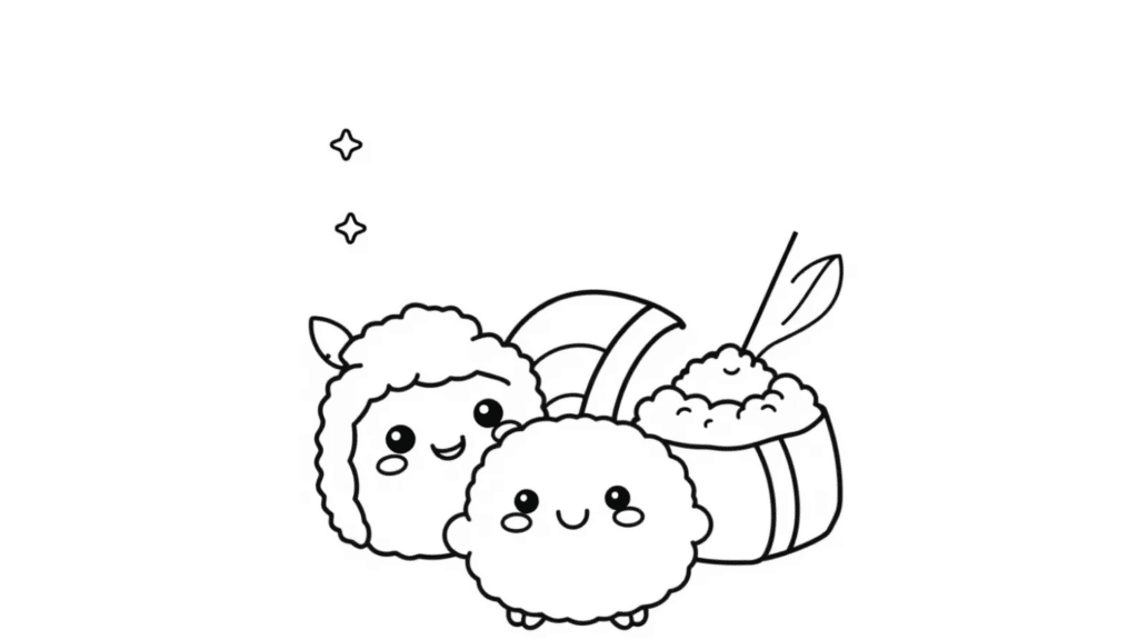 Happy Sushi Friends