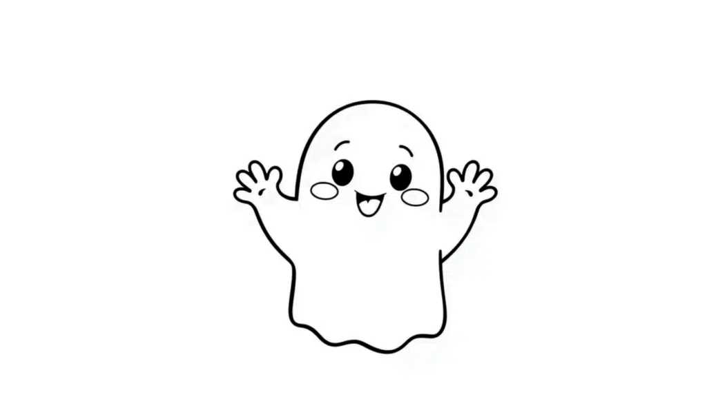 Kawaii Ghost friendly