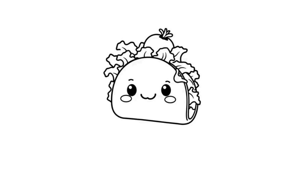 Kawaii Taco Sheet