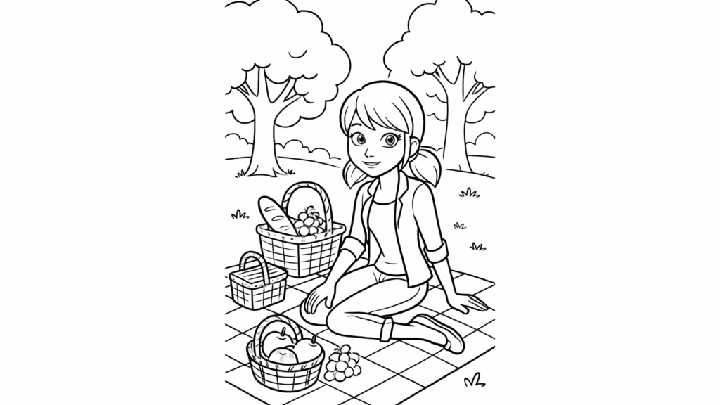 Ladybug at A Picnic