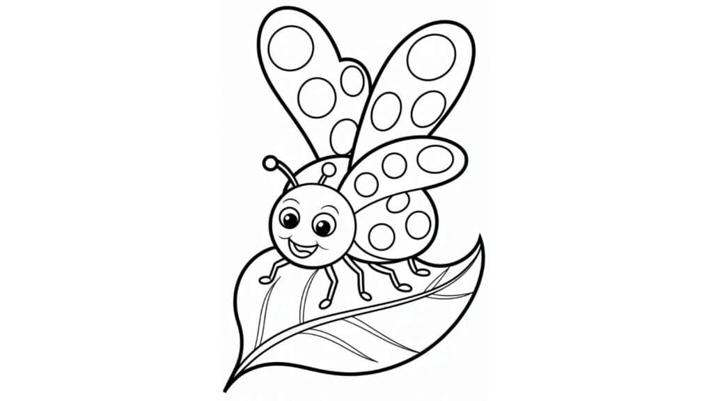 Ladybug Dot Art