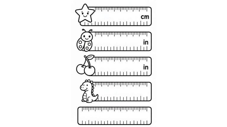 Printable Ruler Crafts 30 Exciting Free Printable Crafts for Kids - Making Art Fun