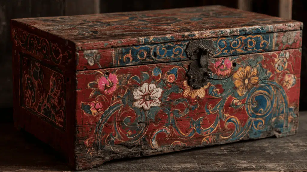 painted furniture dalmalning