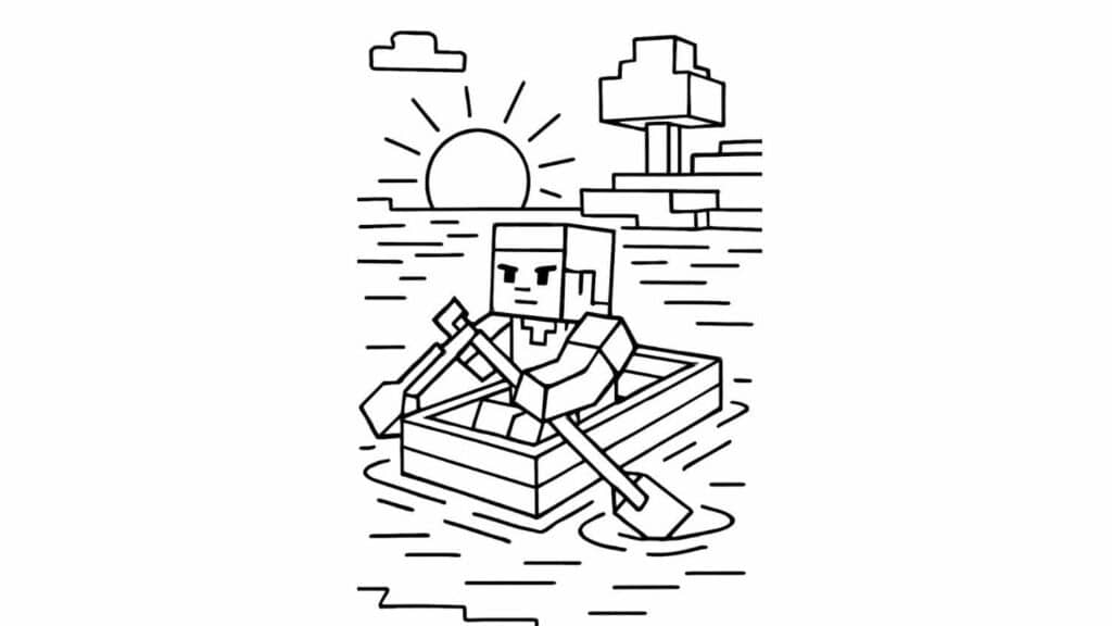 Rowing a Boat