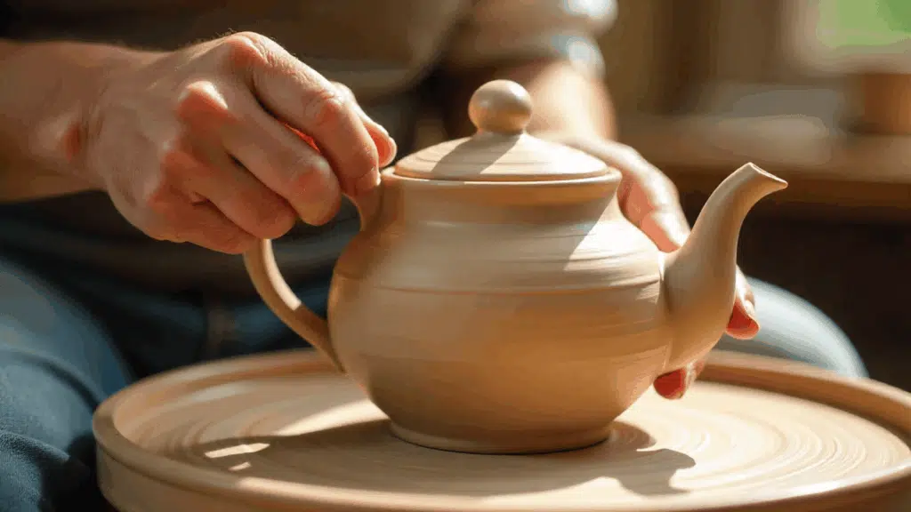 scoring and slipping clay technique