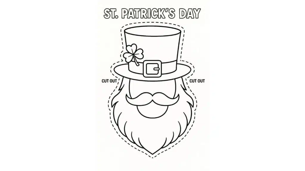 St. Patrick's Day Leprechaun Beard