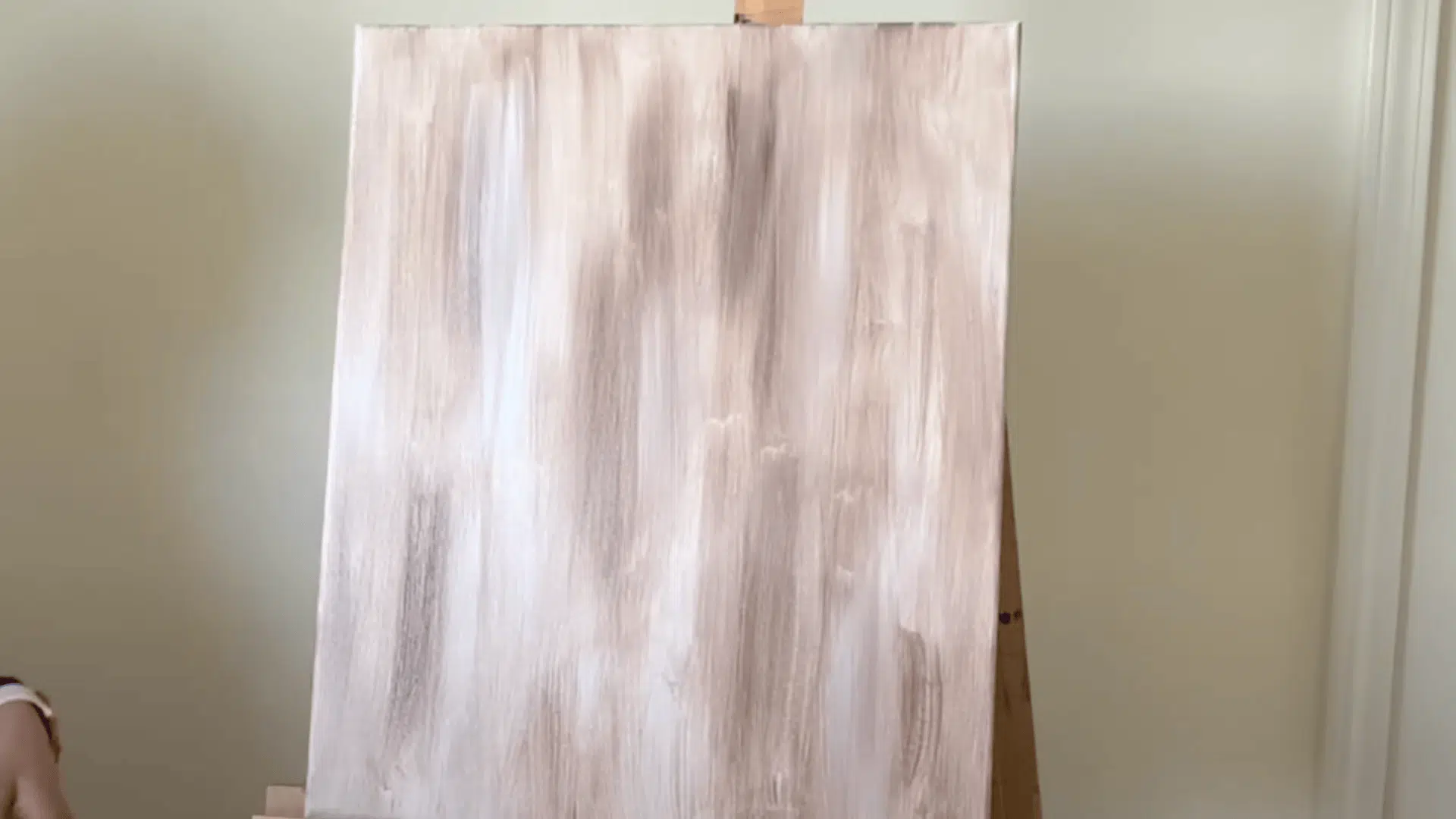 step 2-acrylic-on-canvas