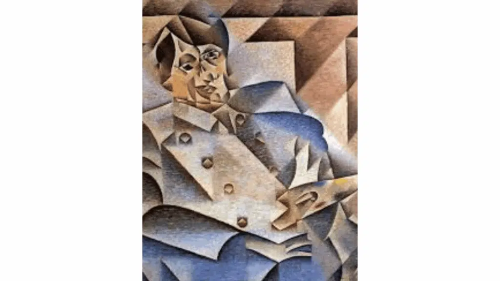 synthetic cubism paintings and later portrait of pablo picasso