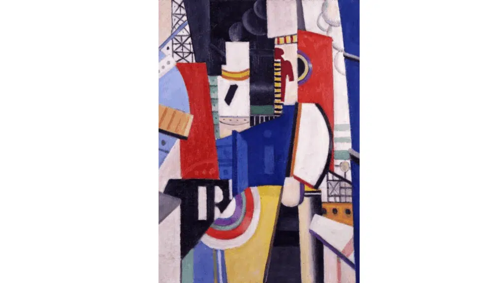 synthetic cubism paintings and later the city