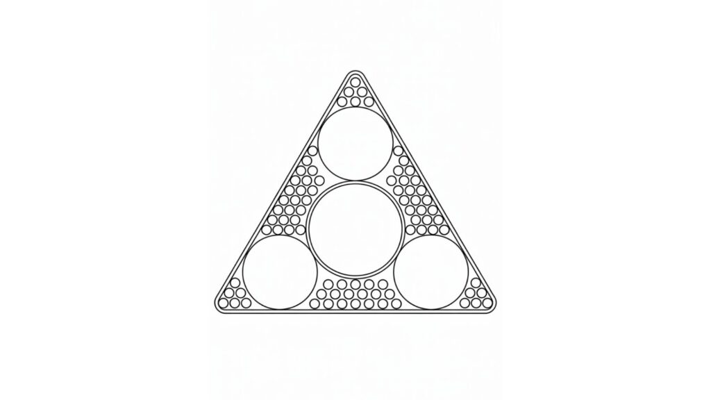 Triangle Dot Art